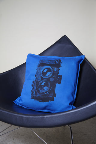 Pillow Yashica Blue
